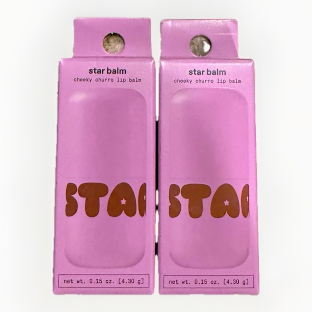 Starface Star Balm CHEEKY CHURRO Lip Balm 0.15‎ oz 4.30 g Each New